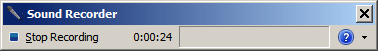 Classic 录音机 Windows 7
