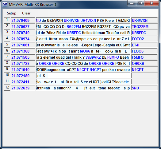 MMVARI MultiRX Browser
