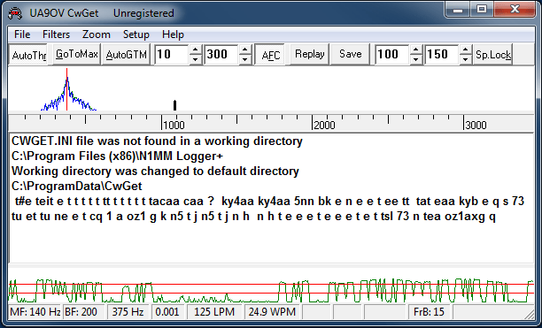 CW 读报器 CwGet 窗口