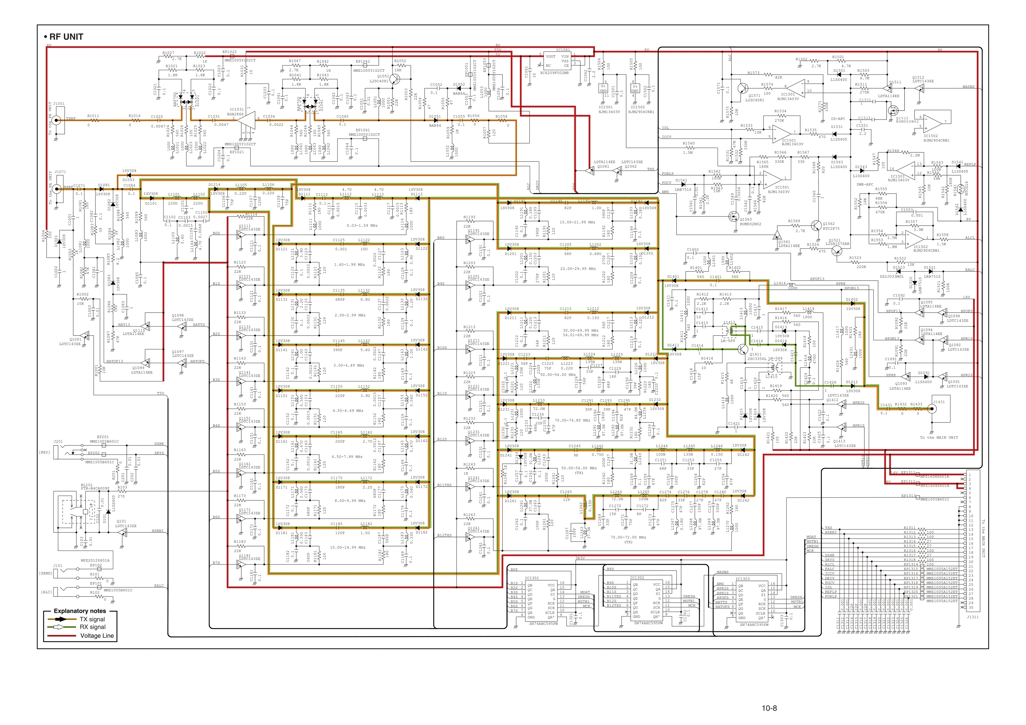 10-8 射频单元原理图（RF UNIT）